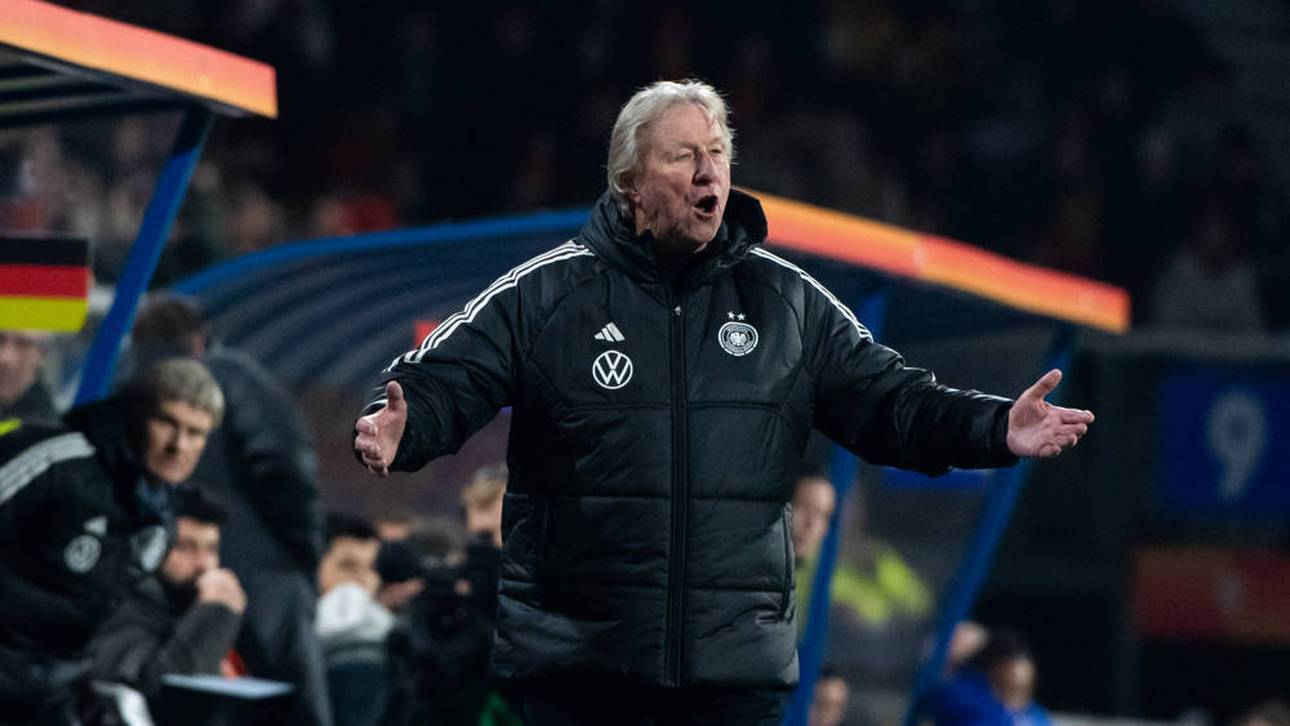 Hrubesch mit Final-Ansage
