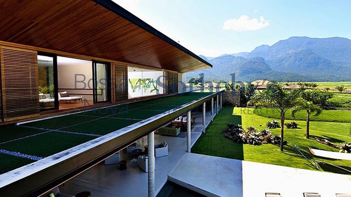 Das Anwesen liegt in Portobello, etwa eine Stunde von Rio de Janeiro entfernt