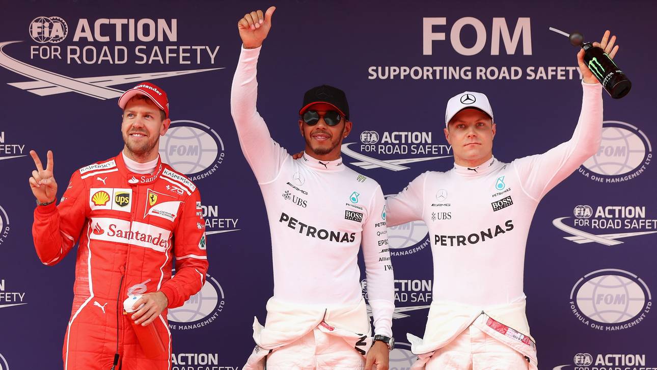 Vettel jagt Hamilton in Schanghai