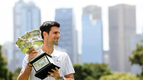 Novak Djokovic gewann die Australian Open