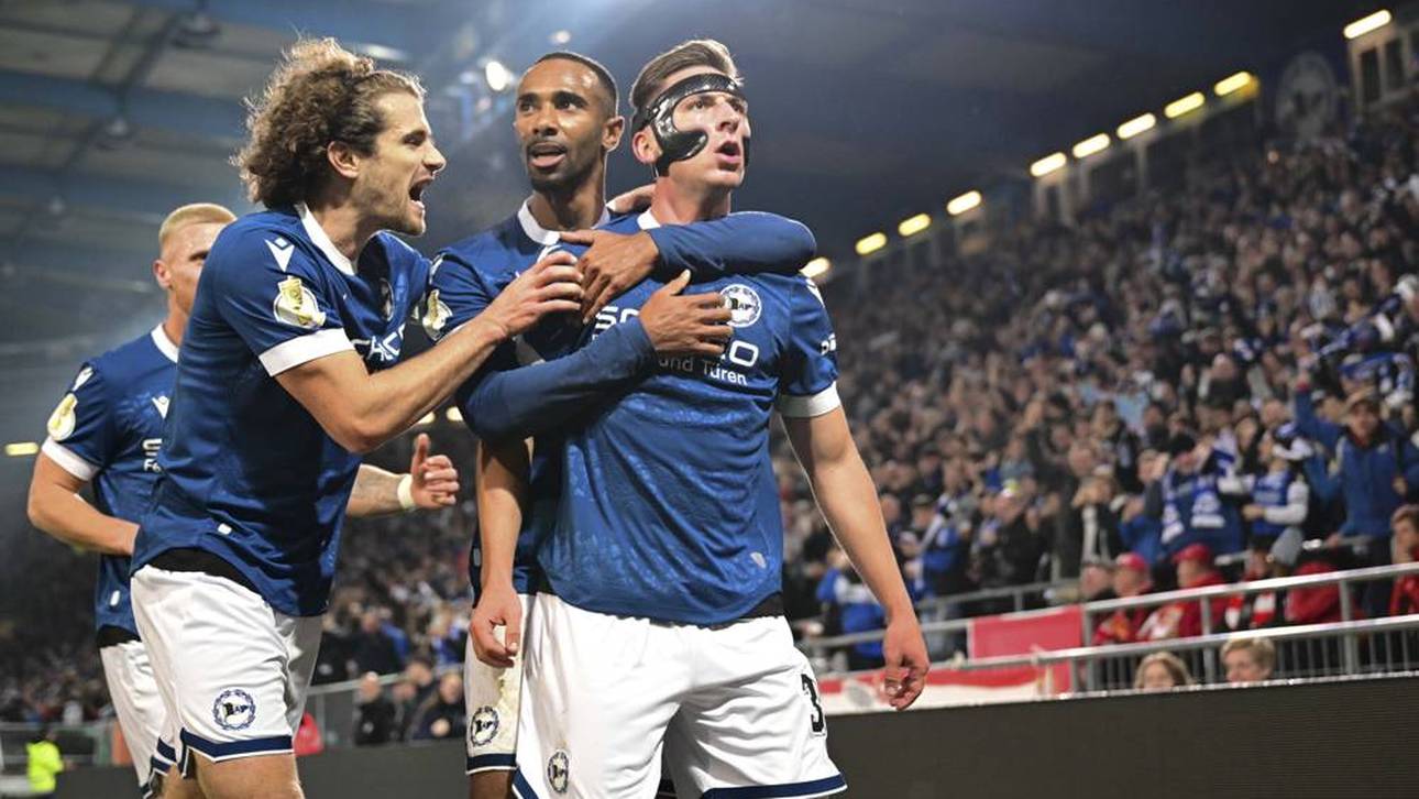 Pokal-Sensation in Bielefeld!