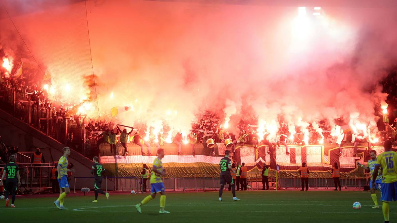 Pyro: Geldstrafe für Wolfsburg