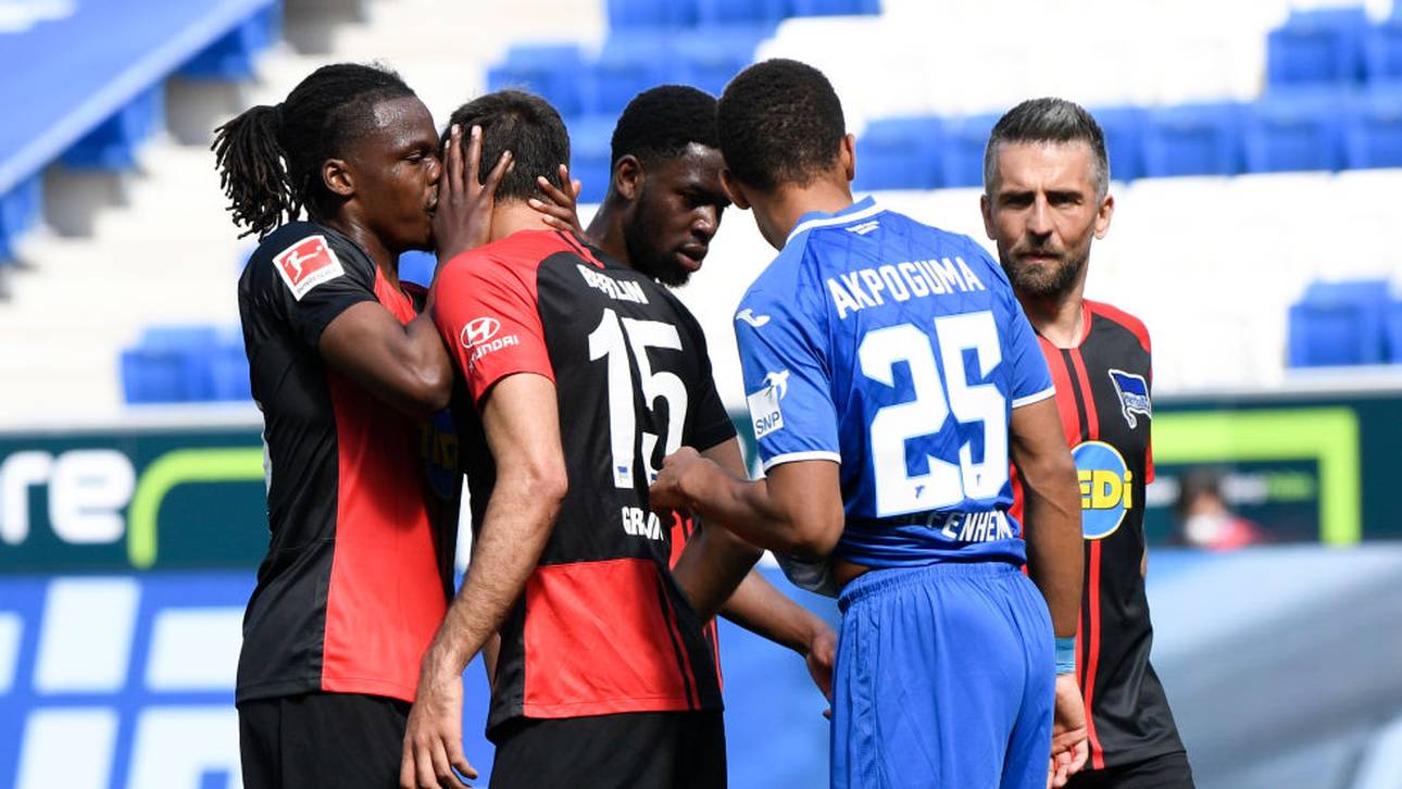 Hertha-Profi erklärt Kuss-Jubel