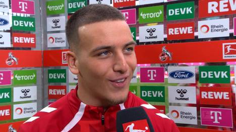 Said El Mala tritt gegen Werder Bremen zu seinem ersten Bundesliga-Elfmeter an - und trifft für den 1. FC Köln. Hinterher verrät der Shootingstar, ob er dabei Druck verspürt habe.