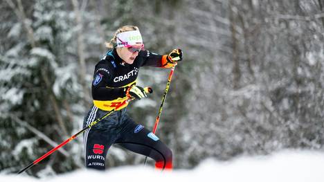 Kraftprobe bei der Tour de Ski: Victoria Carl 