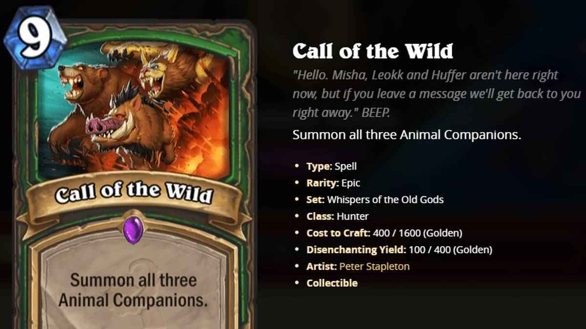 Hunter: Call of the Wild