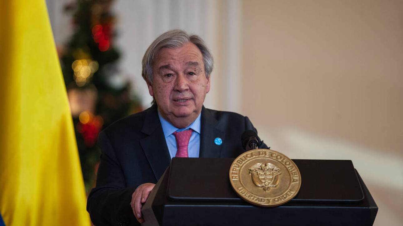 UN-Generalsekretär bei Eröffnungsfeier