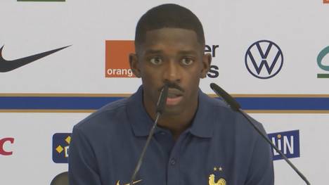 Deutschland sorgte mit der Pleite gegen Japan für die nächste Überraschung bei der WM in Katar. Ousmane Dembele hat davon jedoch erst vor laufender Kamera von einem Reporter erfahren.