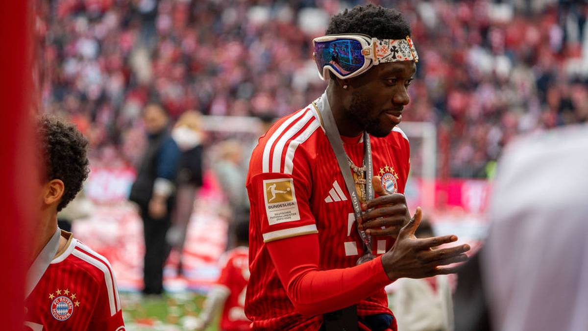 Davies hat sich außerdem einen schicken Augenschutz mitgebracht