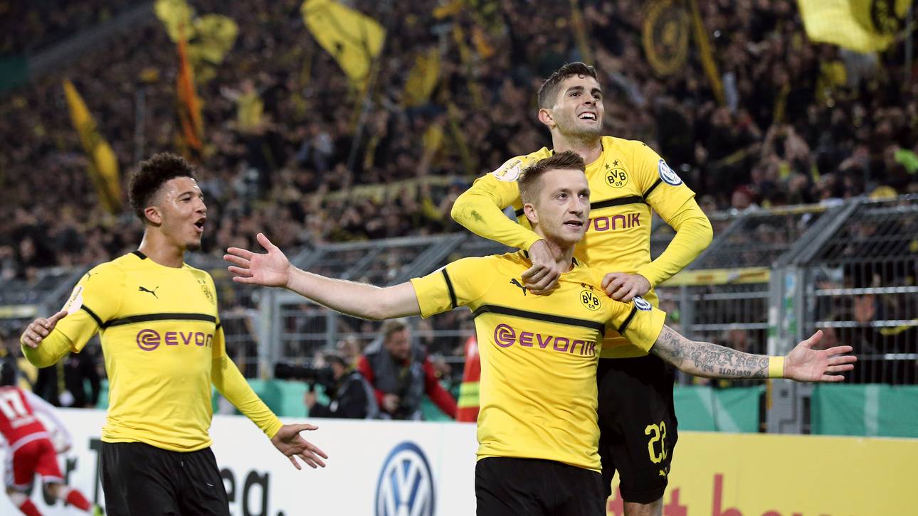 Reus führt BVB ins Achtelfinale