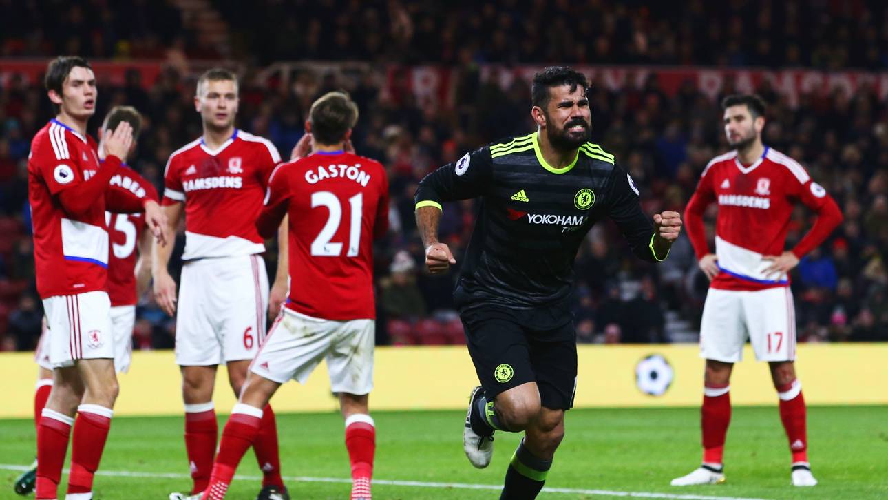 Costa schießt Chelsea an die Spitze