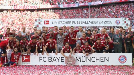 Der FC Bayern München konnte auch in der Saison 2017/2018 die Meisterschaft feiern