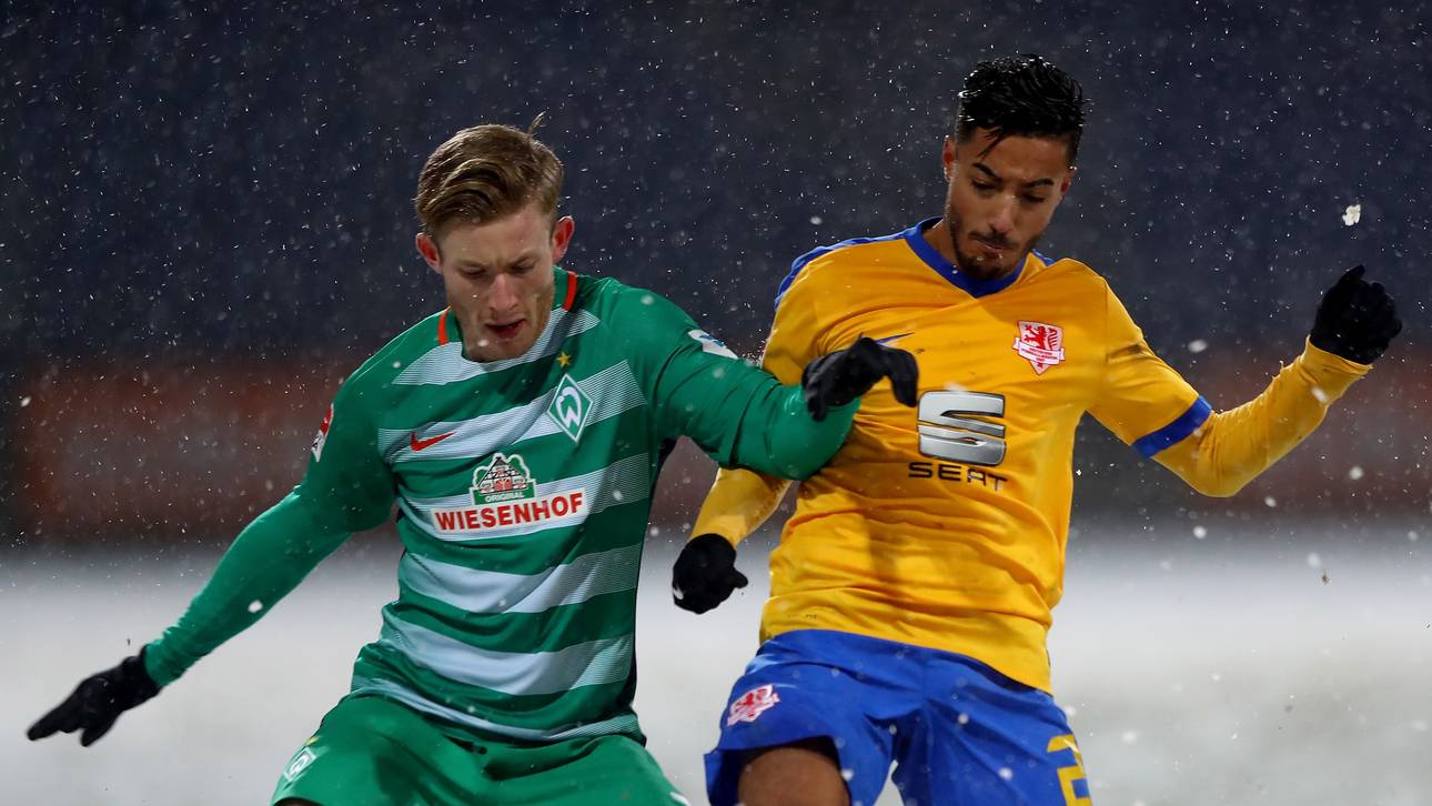 Werder verliert gegen Braunschweig