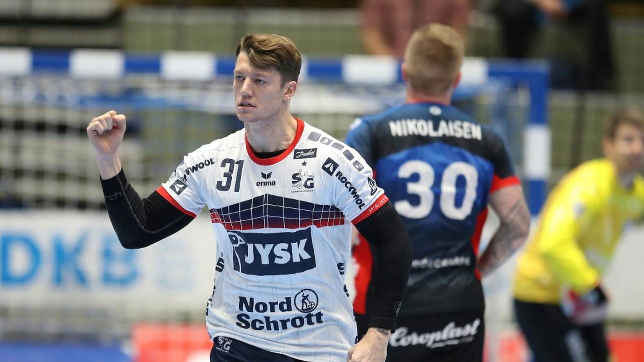 HBL: Flensburg mit viertem Sieg in Folge – Löwen gegen Füchse abgesagt