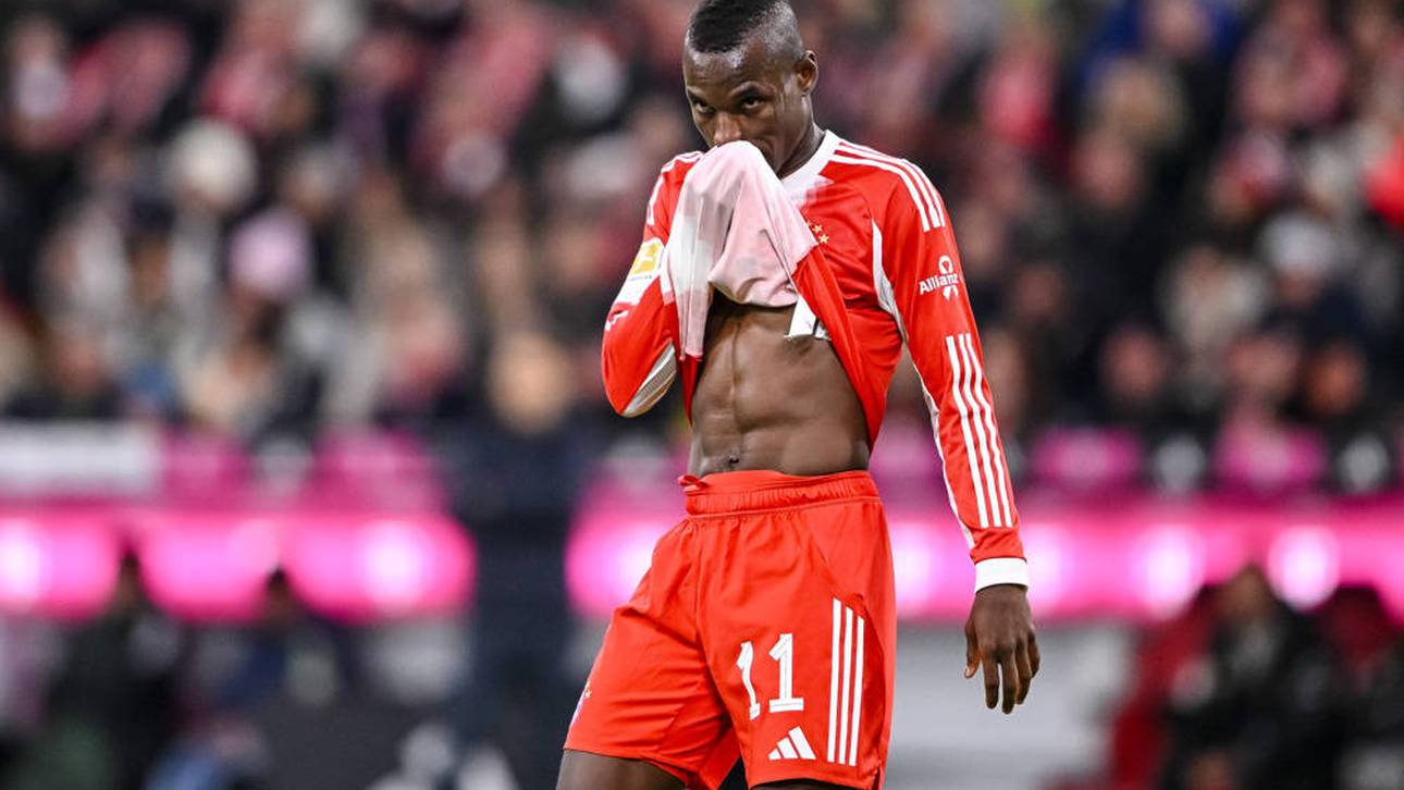 Bayern-Star Nicolas Jackson erwischte keinen guten Tag