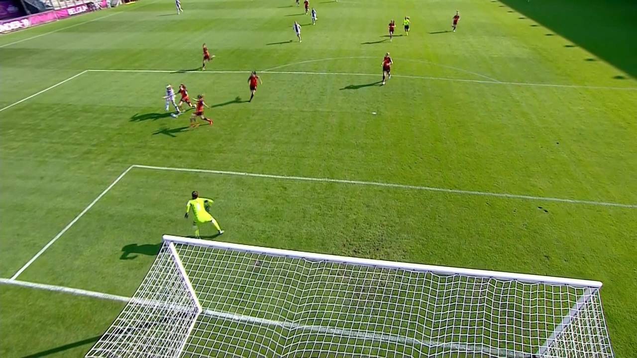 U19-EM der Frauen: Belgien - Deutschland 0:2 (Highlights)