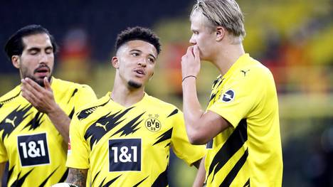 Jadon Sancho hat bei Borussia Dortmund noch einen Vertrag bis 2023