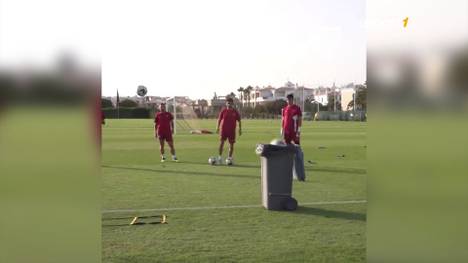 Beim Testspiel zwischen dem FC Chelsea und Club America in Las Vegas vergibt Kai Havertz eine große Torchance. Stattdessen trifft er in einen Mülleimer.