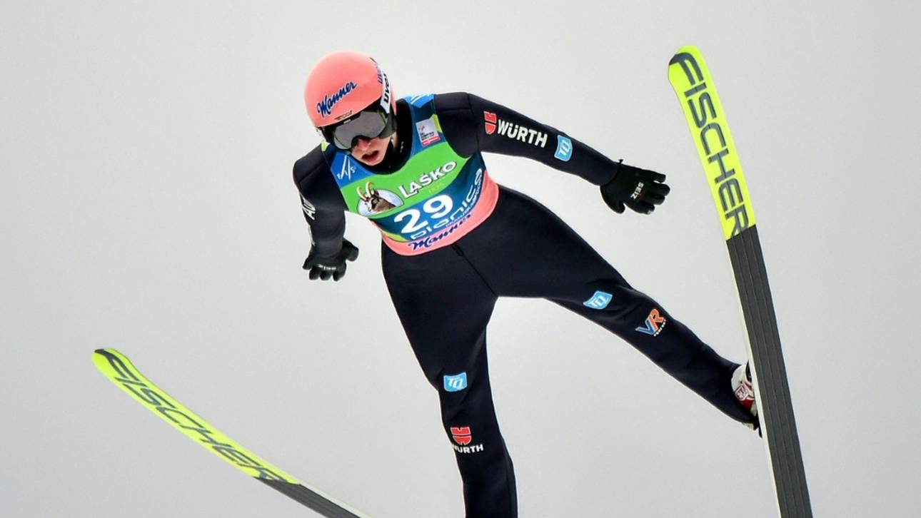 Skifliegen: Geiger zur Halbzeit in Planica auf Platz zwei – Kobayashi führt