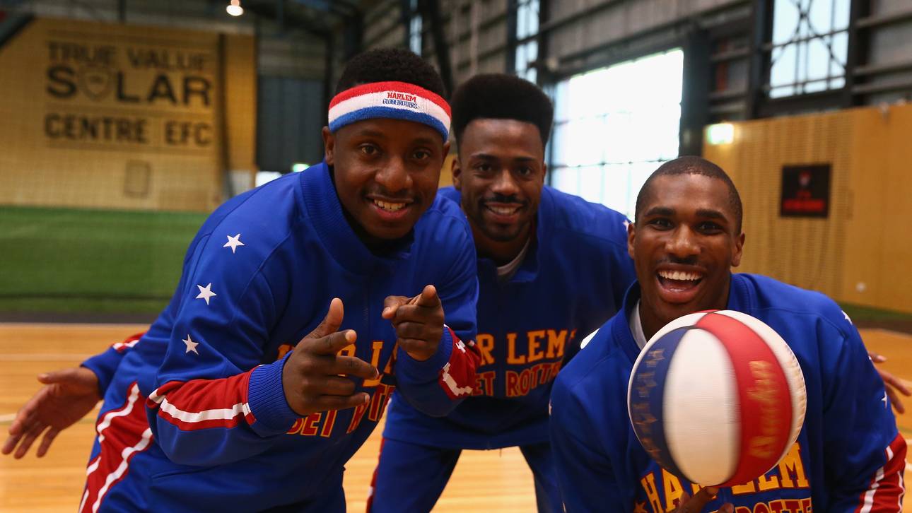 Globetrotters fordern Warriors heraus