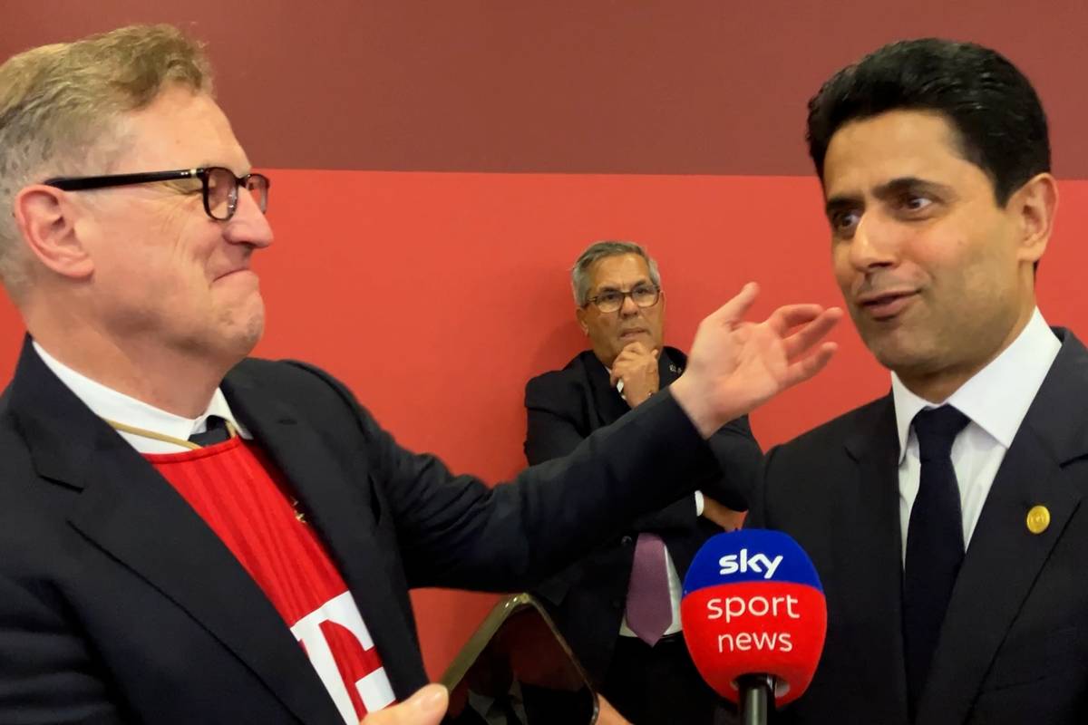 PSG-Präsident crasht Dreesen-Interview