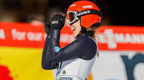 Katharina Althaus gehört zu den besten deutschen Skispringerinnen