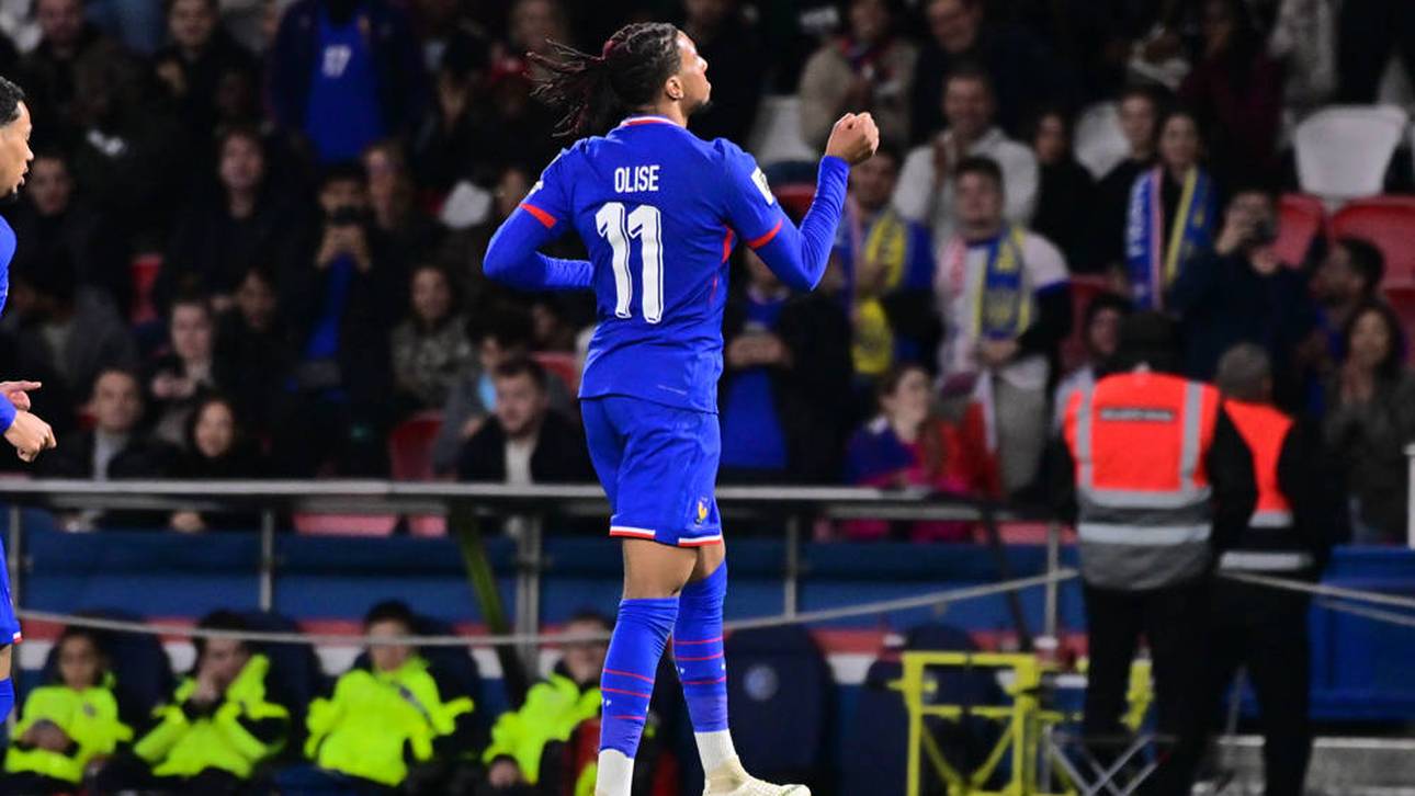 Michael Olise traf gegen die Ukraine