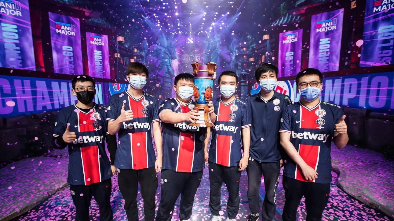 Dota 2 AniMajor-Sieger PSG.LGD