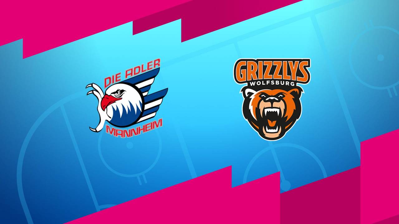 Adler Mannheim - Grizzlys Wolfsburg (Highlights)