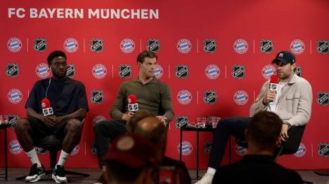Der FC Bayern München und die NHL gehen zur kommenden Saison eine Partnerschaft ein. Dazu äußert sich unter anderem auch NHL-Star Leon Draisaitl, obwohl sein Fußball-Herz für einen anderen Klub schlägt.