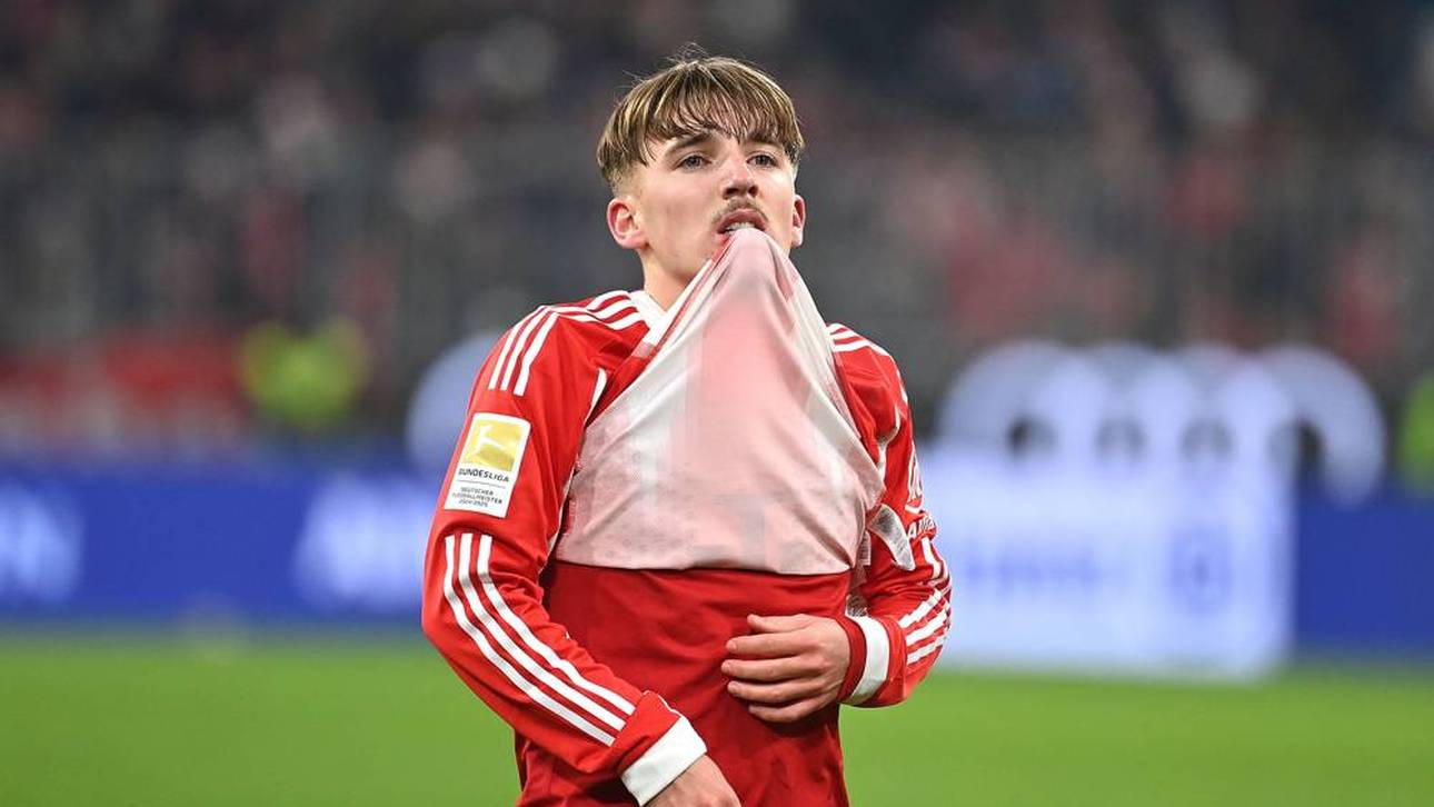 Lennart Karl traf auch gegen Mainz