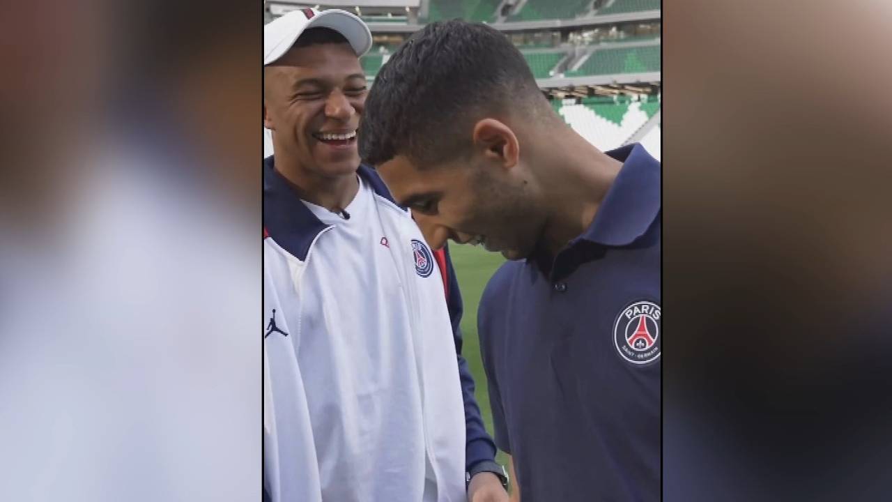 Frankreich-Star Kylian Mbappé sagt Duell mit Marokko und Achraf Hakimi voraus