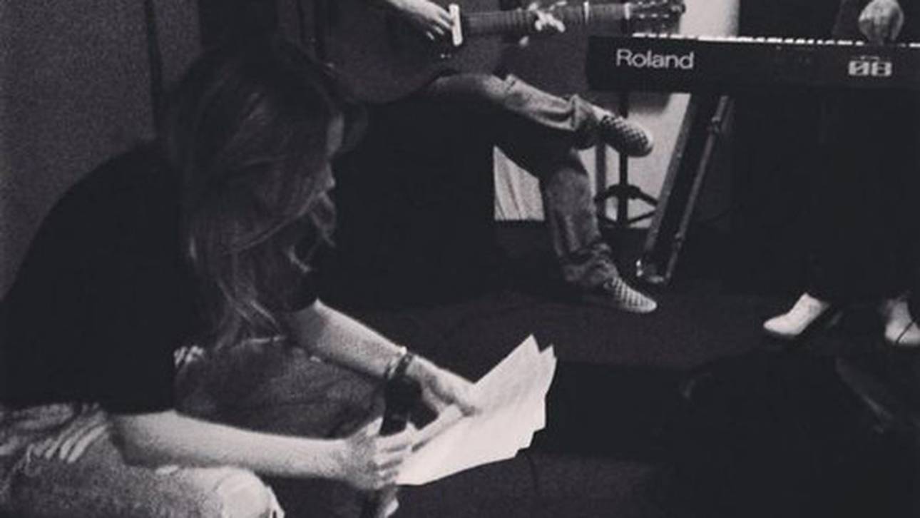 Mandy Capristo feilt an ihren Songs