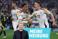 Stefan Effenberg spricht Klartext zum EM-Auftakt des DFB-Teams - und den Youngstern Florian Wirtz und Jamal Musiala wie zudem Toni Kroos. Auch zur Zukunft des deutschen Fußballs hat der SPORT1-Experte eine eindeutige Meinung.