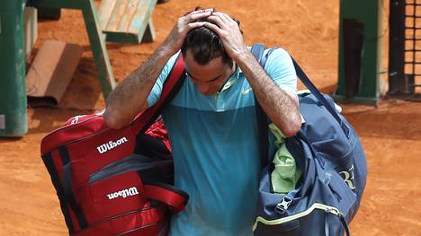 Zum Haare raufen: Roger Federer scheitert in Monte Carlo bereits im Achtelfinale