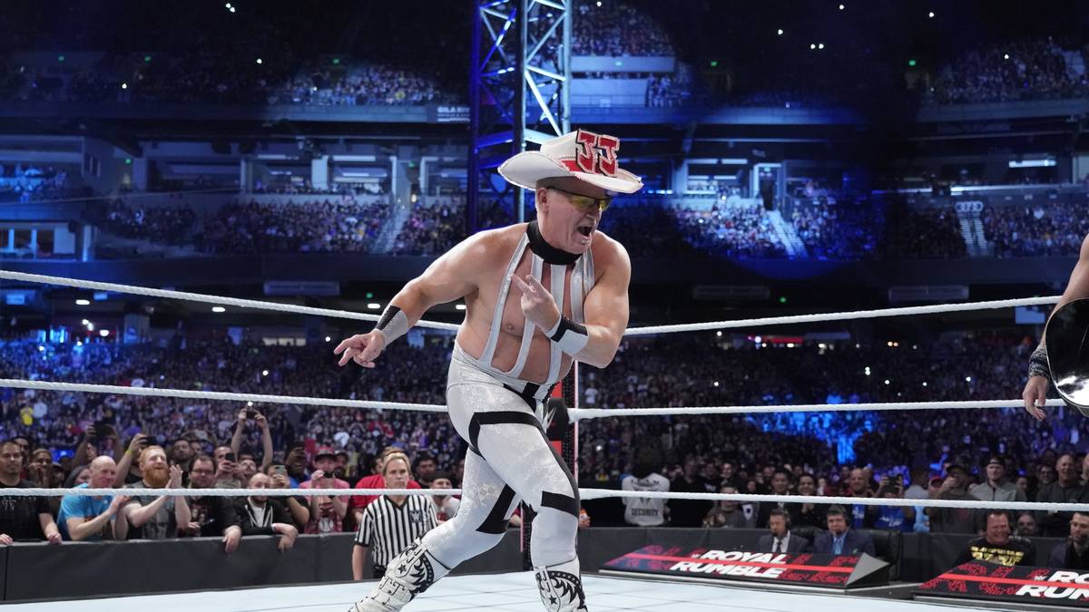 Ganz so durchtrainiert wie in alten Zeiten ist er nicht mehr, aber stolzieren kann "Double J" immer noch lässig