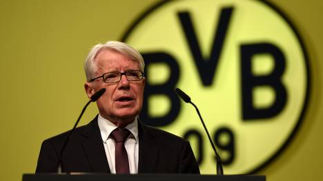Dr. Reinhard Rauball ist Präsident von Borussia Dortmund
