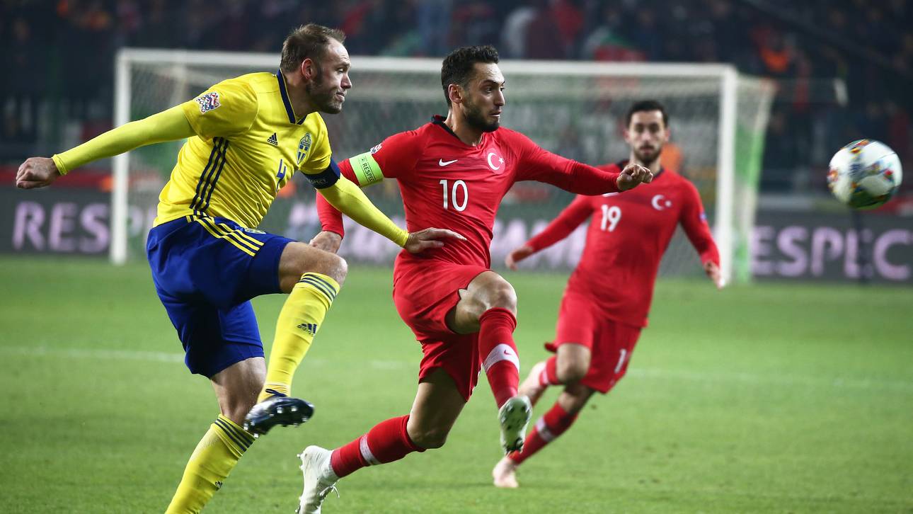 Schweden schießt Türkei in Liga C
