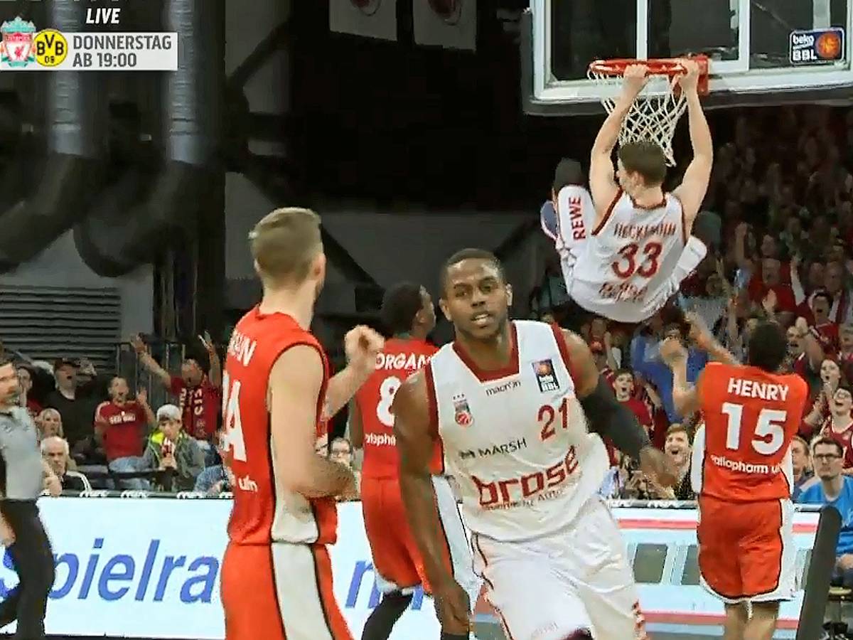 Basketball-Bundesliga Brose Baskets Bamberg besiegt ratiopharm Ulm