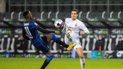 Florian Neuhaus bereitete mit seinem Traumpass das 1:1 von Borussia Mönchengladbach gegen Hertha BSC vor