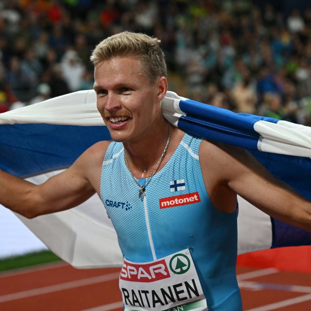 Der Finne Topi Raitanen hat EM-Gold über 3000 m Hindernis gewonnen und damit die französische Siegesserie auf europäischer Ebene beendet.