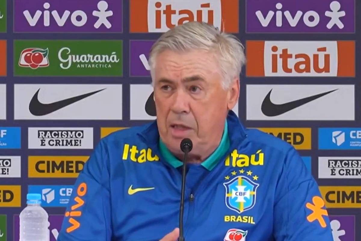 Brasilien-Trainer Carlo Ancelotti freut sich, dass Cristiano Ronaldo in der Nations League noch einmal einen Titel feiern konnte und bezeichnet ihn als "Fußballlegende" trotz seines Alters