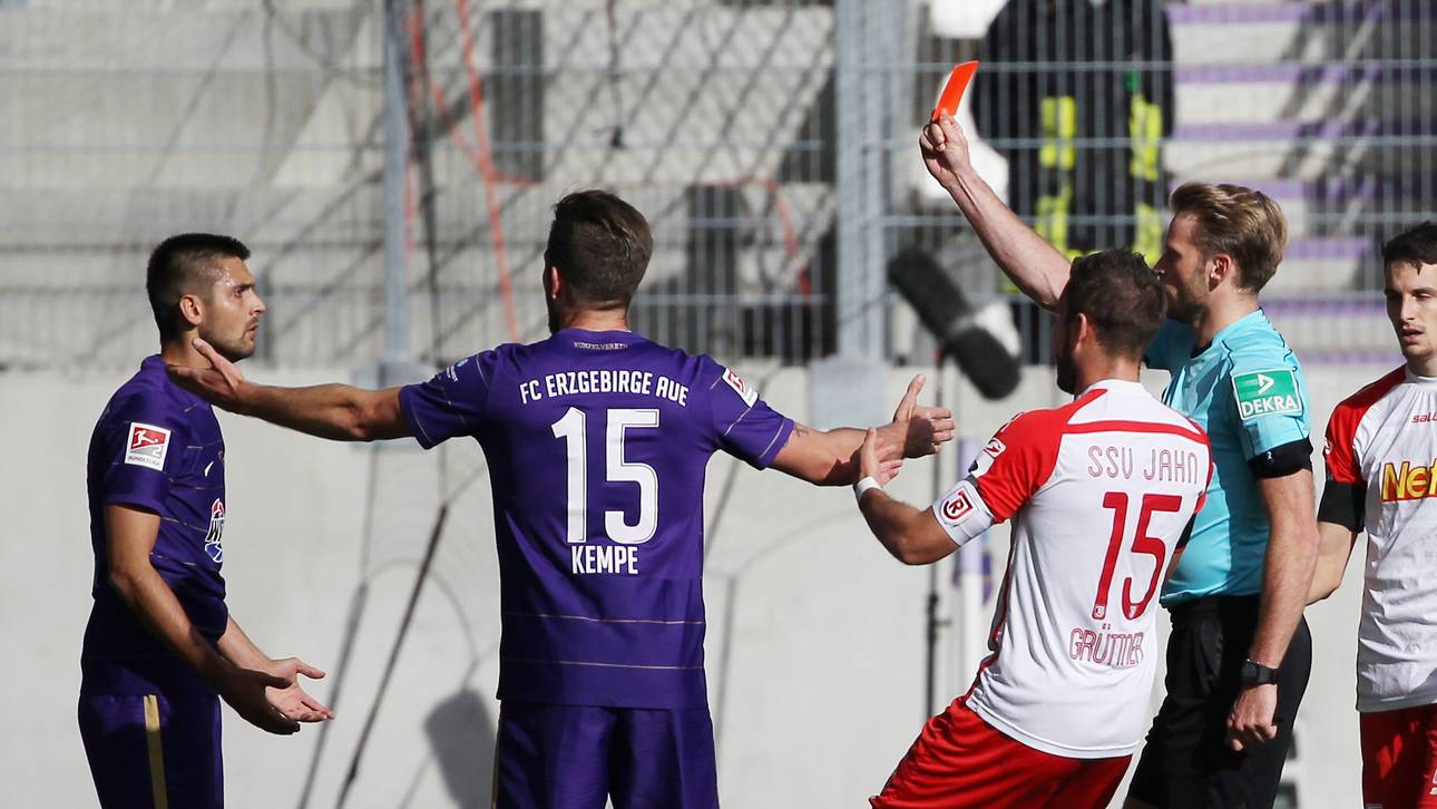 Drei Spiele Sperre für Aues Nazarov