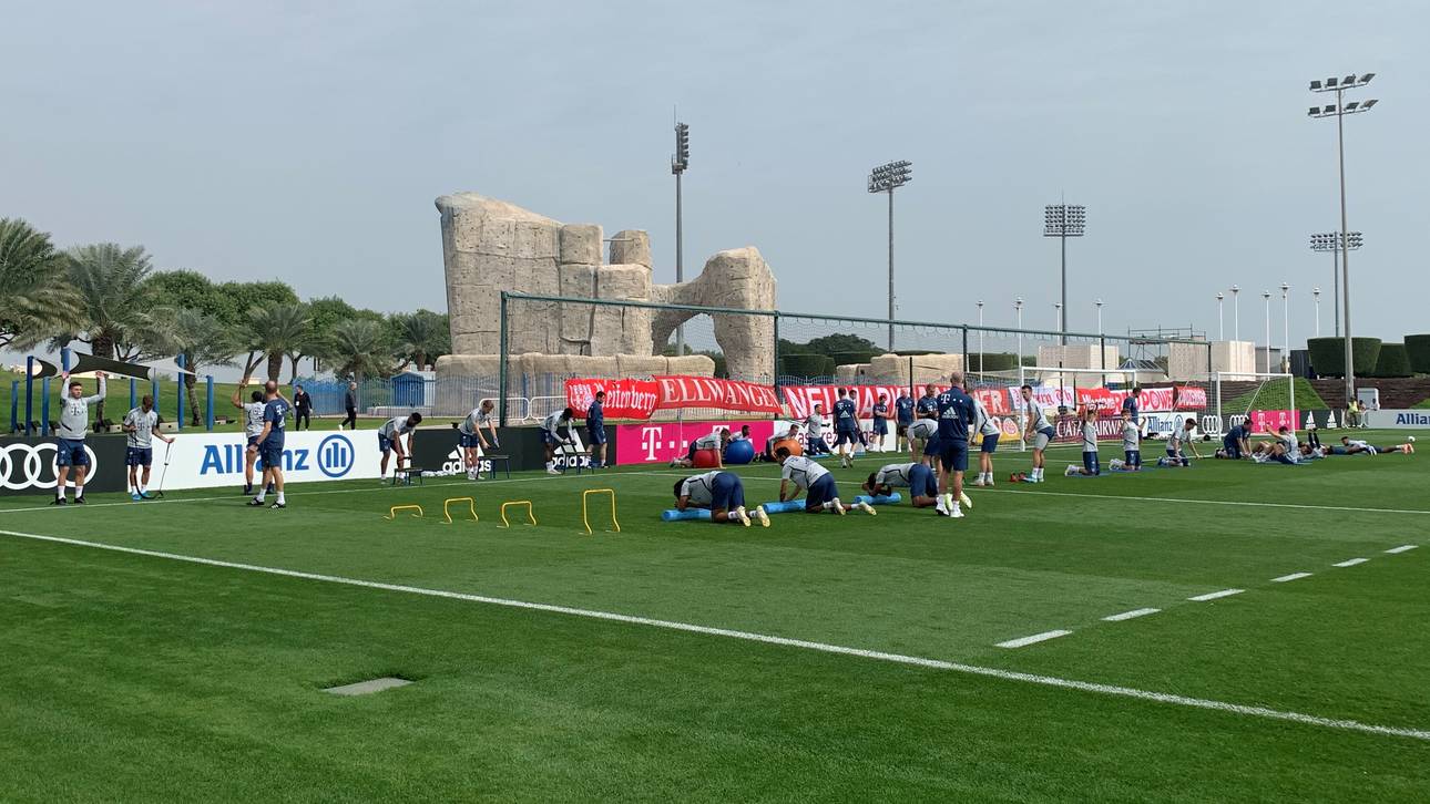 Der FC Bayern weilt zum Trainingslager in Doha