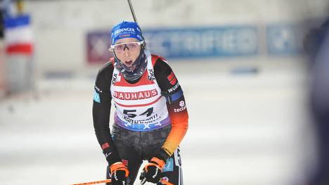 Franziska Preuß verpasste in Kontiolahti das Podest