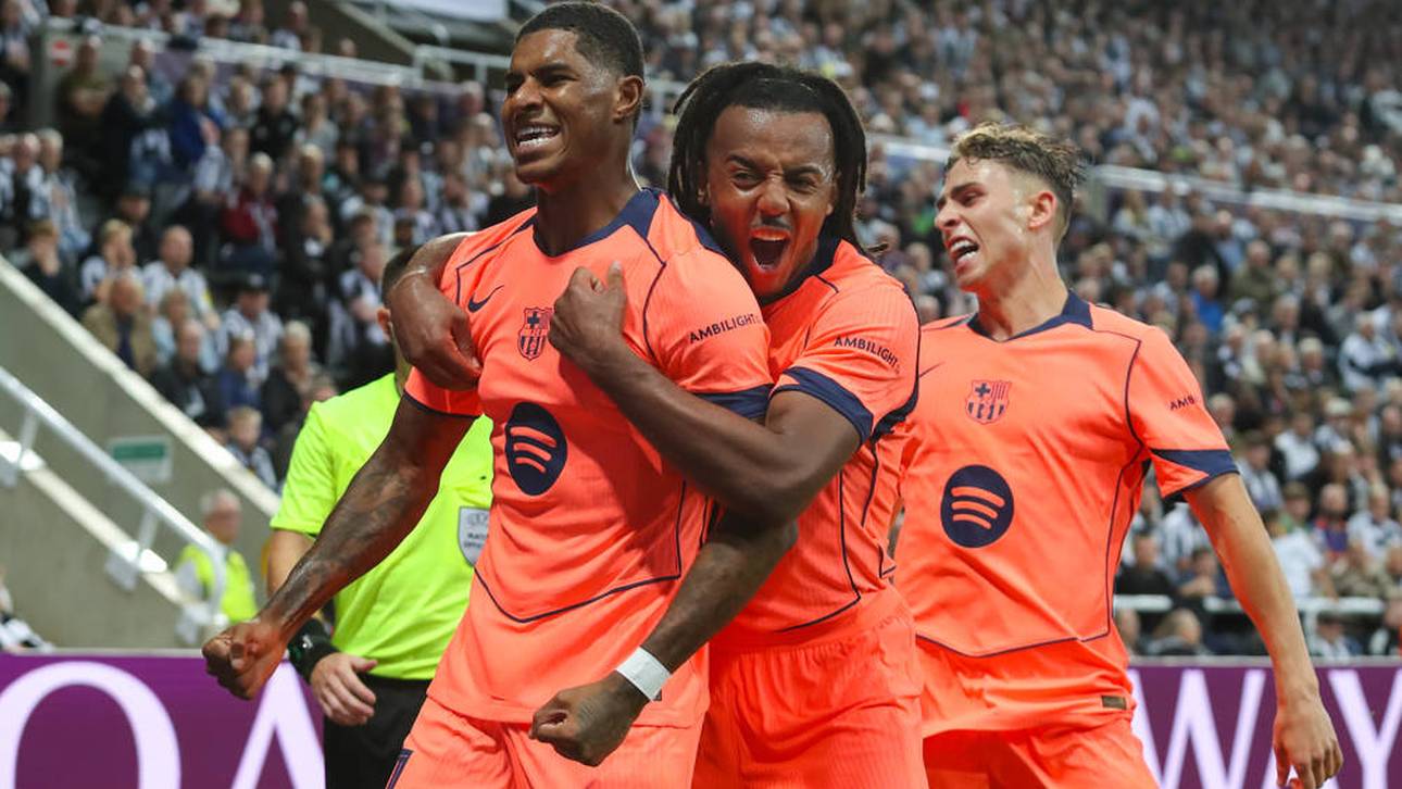 Marcus Rashford wurde gegen Newcastle zum Matchwinner