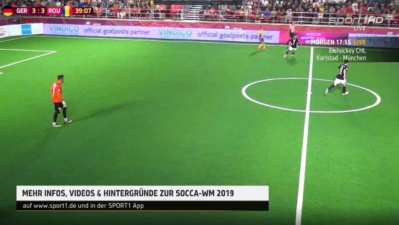 Socca-WM: Deutschland nur Remis