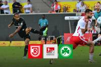 Die SpVgg Greuther Fürth bleibt in dieser Saison ungeschlagen. Am 4. Spieltag schlägt ein effizientes Kleeblatt Jahn Regensburg klar mit 4:0. Dem unterhaltsamen Spiel setzte Green die Krönung auf.