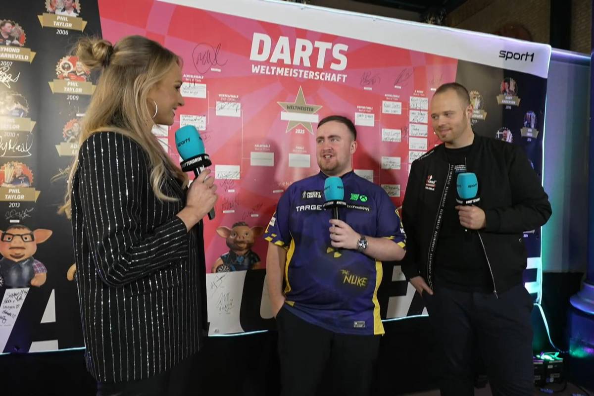 Luke Littler spielt im Achtelfinale der Darts WM 2025 gegen Ryan Joyce. Vor der Partie erzählt er, dass er die Niederlage des amtierendem Weltmeisters Luke Humphries im Gefühl hatte.