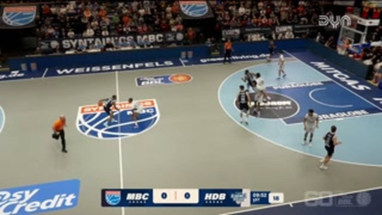 SYNTAINICS MBC - MLP Academics Heidelberg | BBL-Highlights im Video